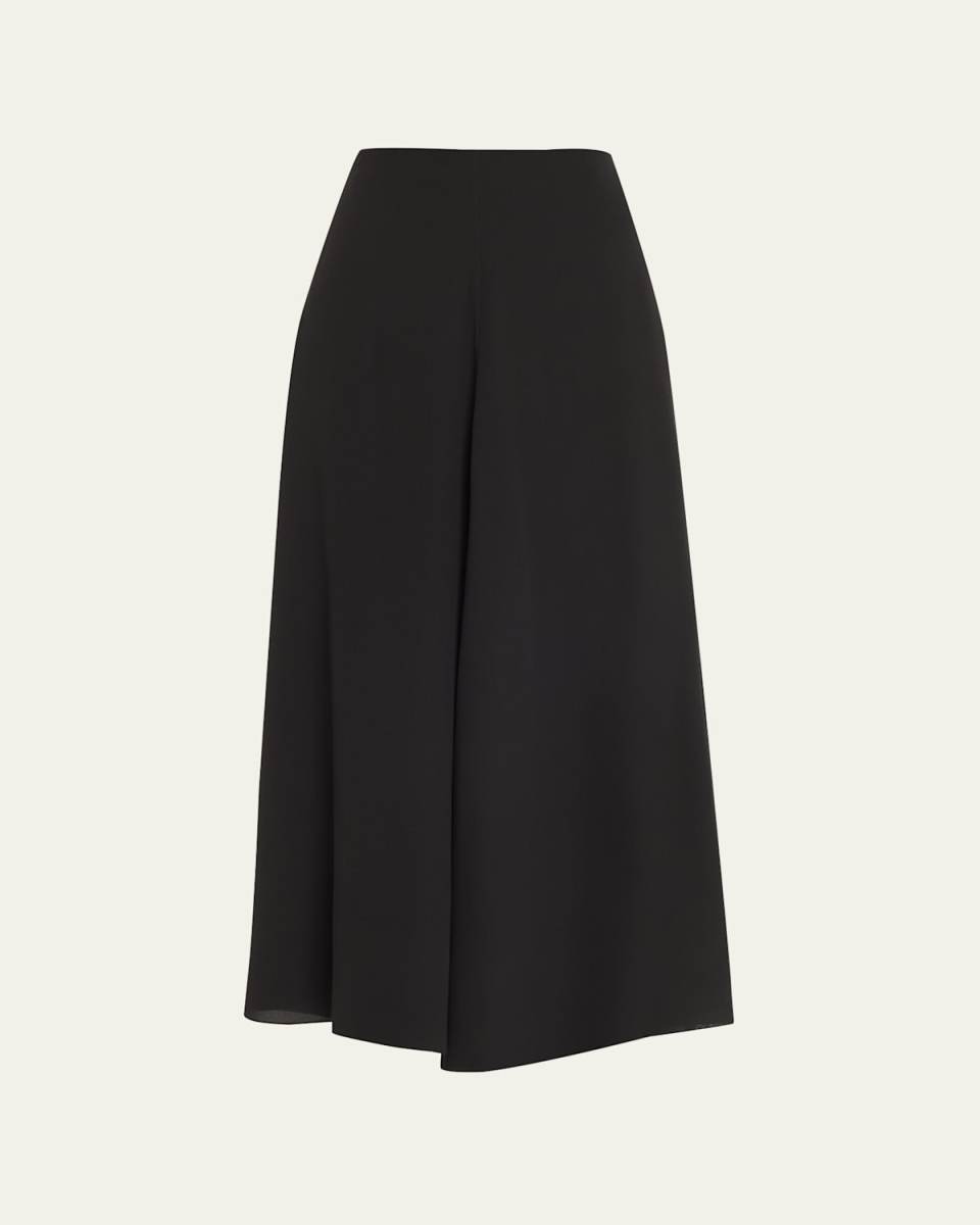 x Atelier Jolie Mesh Godet A-Line Maxi Skirt